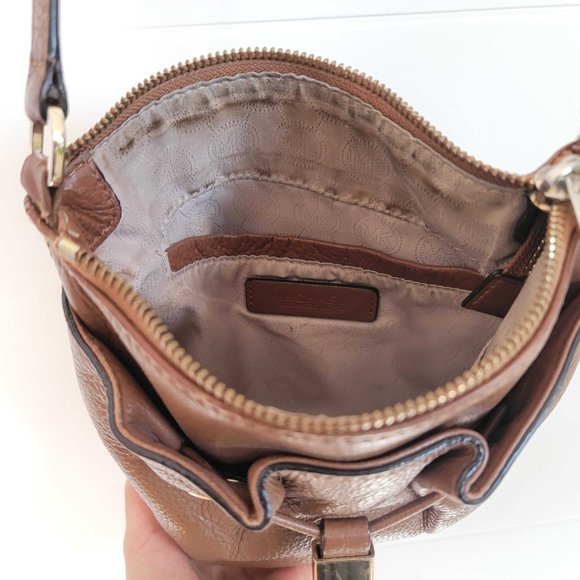 Michael Kors Tan Leather Cross-body Bag - Picture 5 of 7